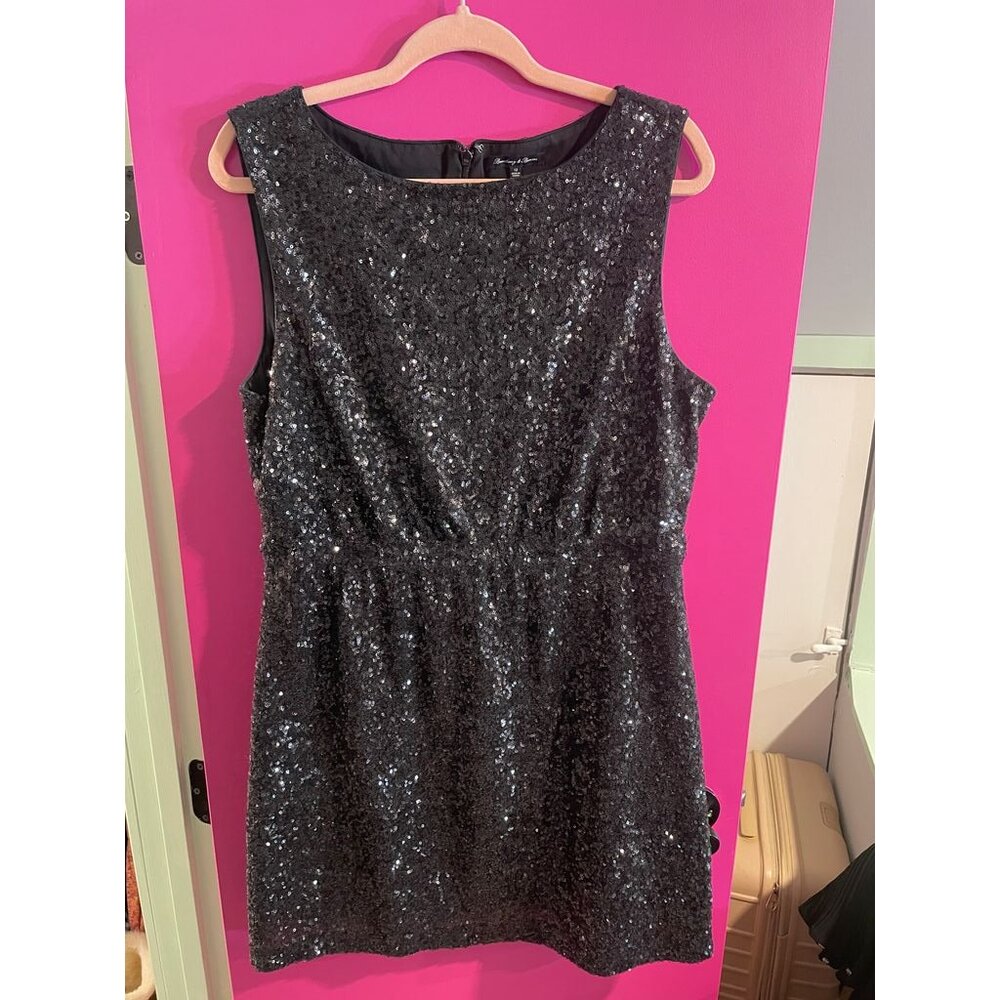 Madewell sequin mini dress, size 12 🖤 🪩